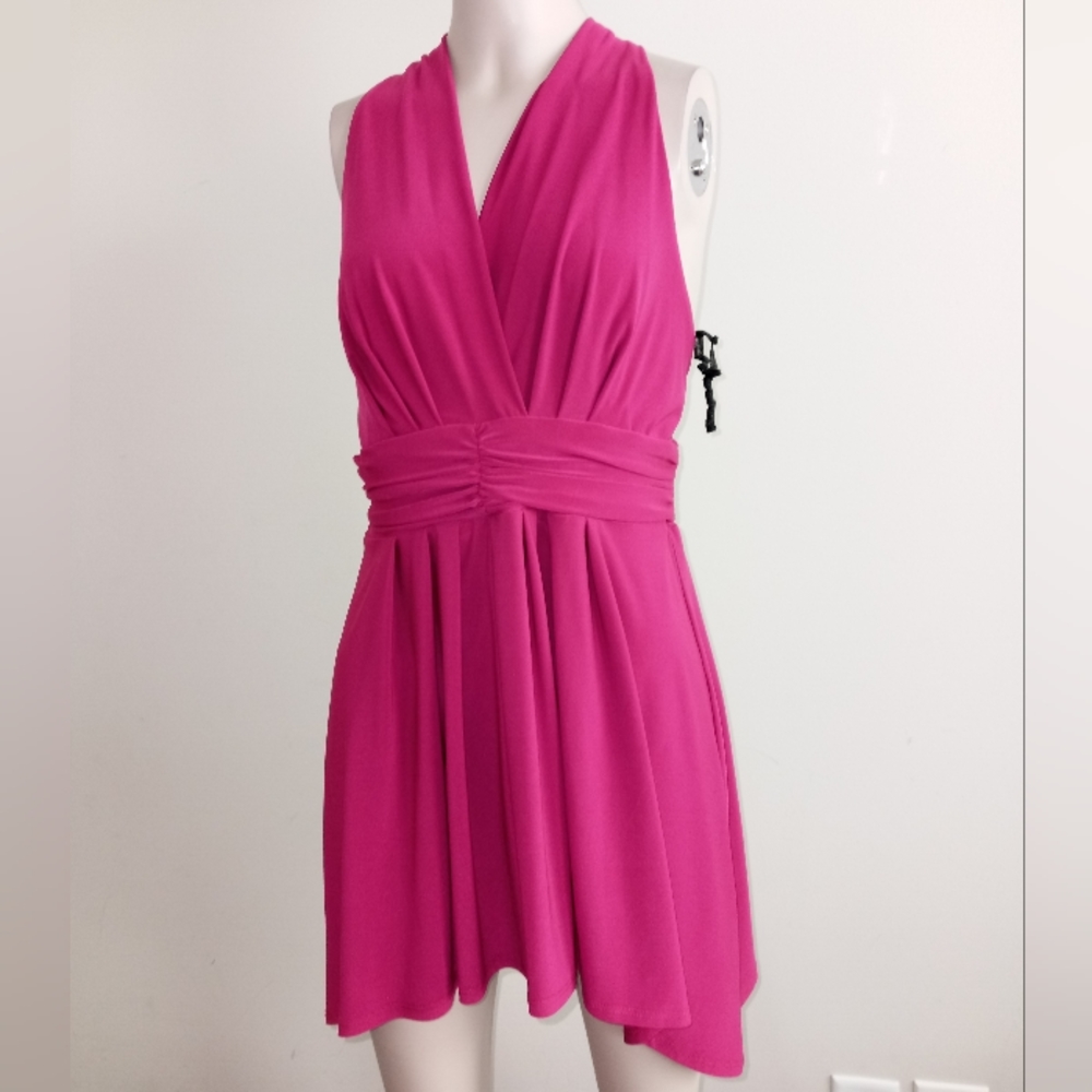 MSK pink sleeveless dress size small New with tags